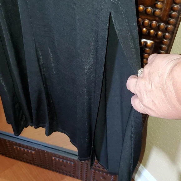 BLACK  MAXI DRESS - Picture 4 of 4